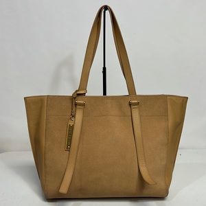 Via Slugs leather shoulder tote